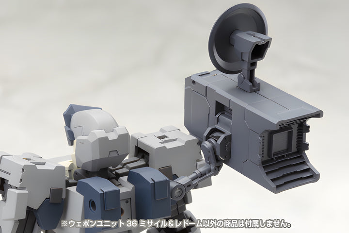 Kotobukiya Weapon UNIT36 Missile & Radome