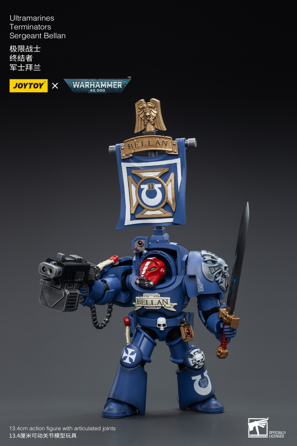 Joy Toy Ultramarines Terminators Sergeant Bellan(6973130376663)(6973130376663)