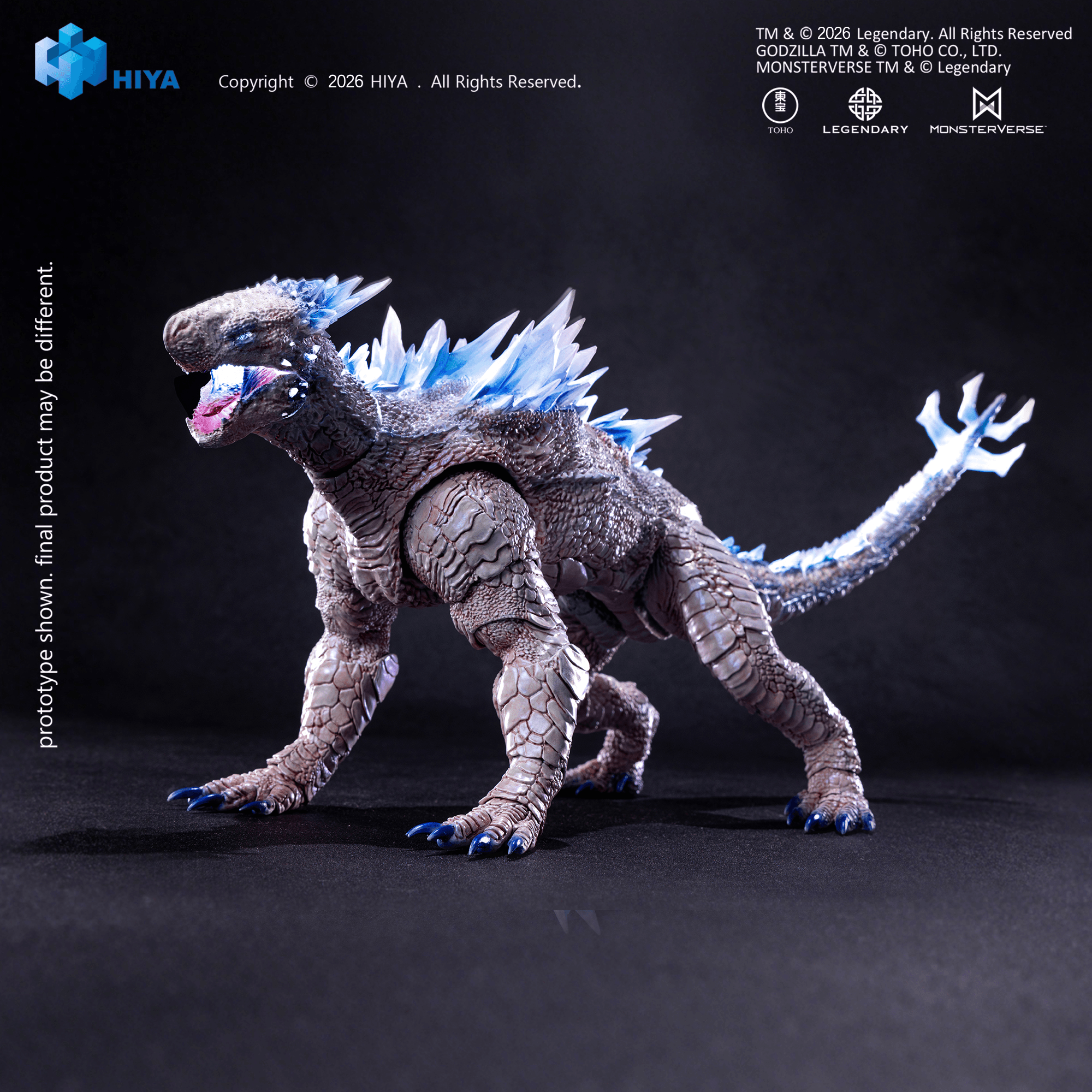 None Scale 6.7 Inch Godzilla x Kong The New Empire Frost Bite Blast Shimo Action Figure | 6957534205385