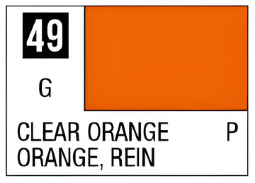 Mr Hobby Mr. Color 49 - Clear Orange (Gloss/Primary)