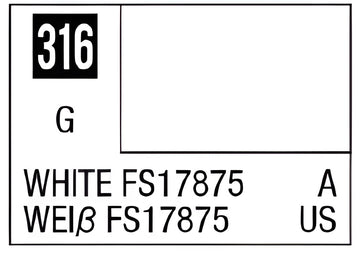 Mr Hobby Mr. Color 316 White FS17875 (Gloss/Aircraft)