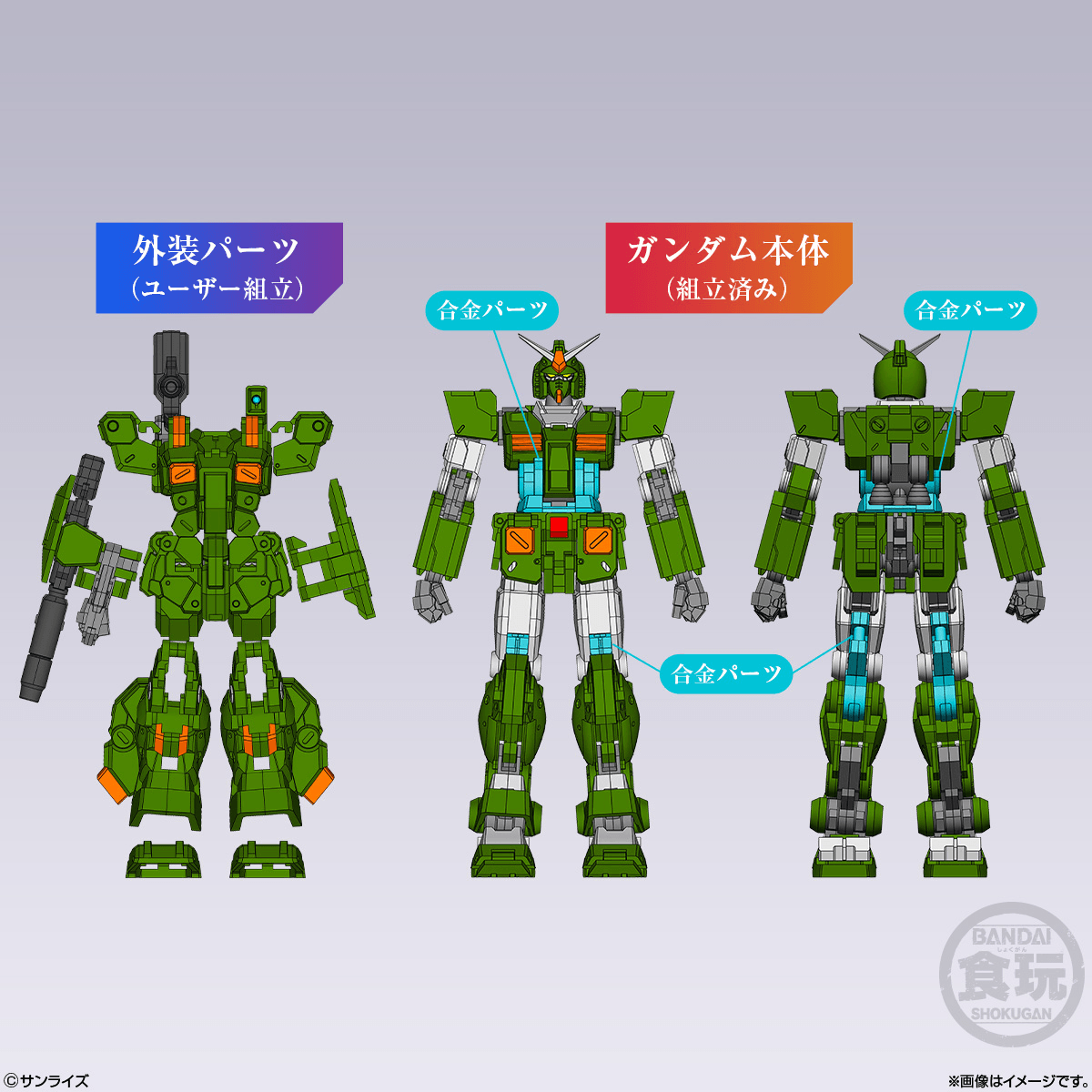 Full Armor Gundam "Gundam", Bandai Shokugan Gundam Artifact PRO | 4570117932397