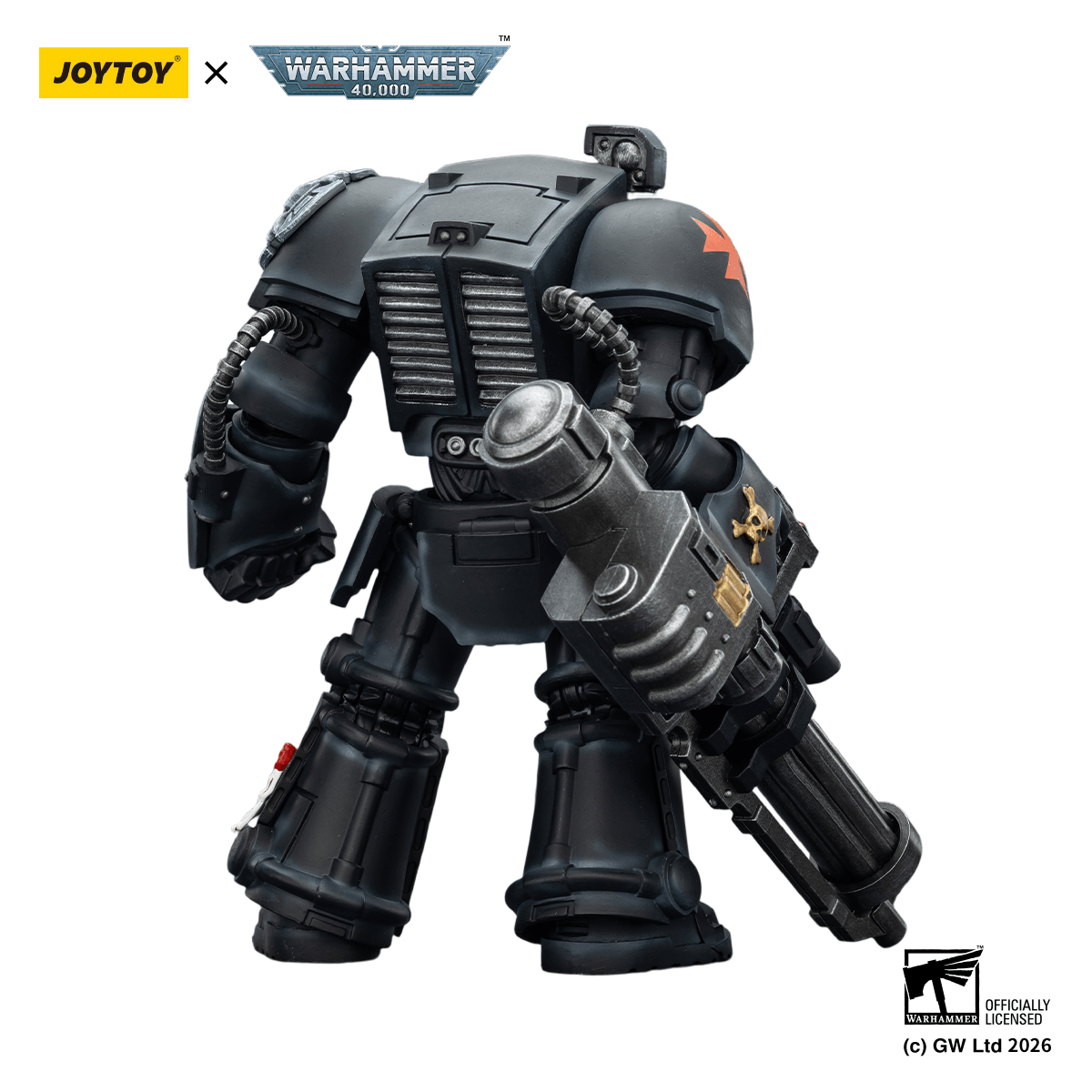 Black Templars Terminator 3 with Power Fist and Assault Cannon | 6927054403110