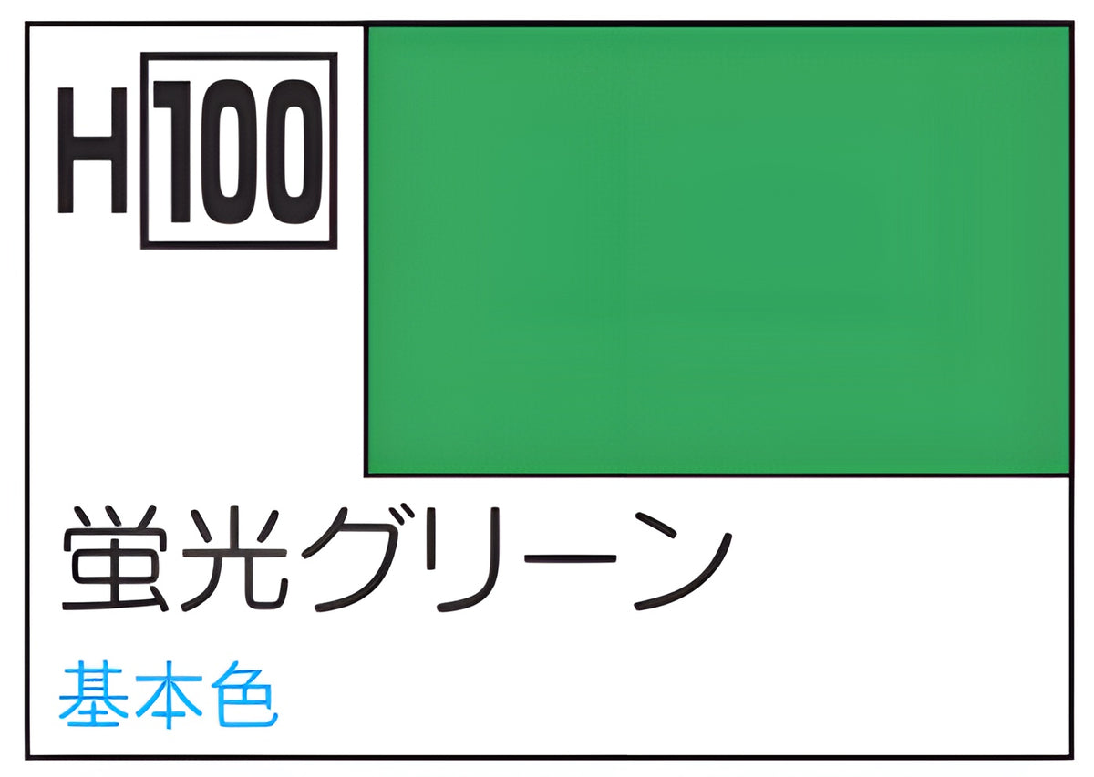Mr Hobby H100 - Fluorescent Green