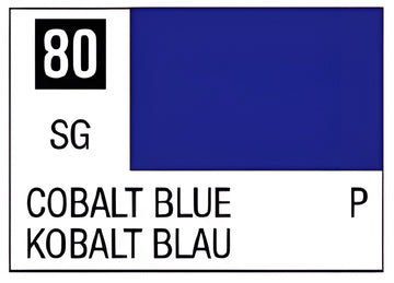 Mr Hobby Mr. Color 80 - Cobalt Blue (Semi-Gloss/Primary)