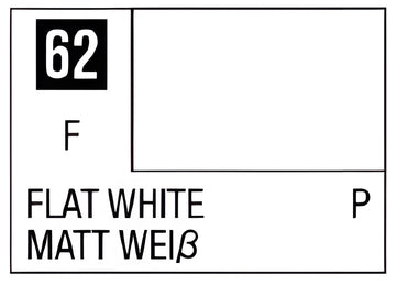 Mr Hobby Mr. Color 62 - Flat White (Flat/Primary)