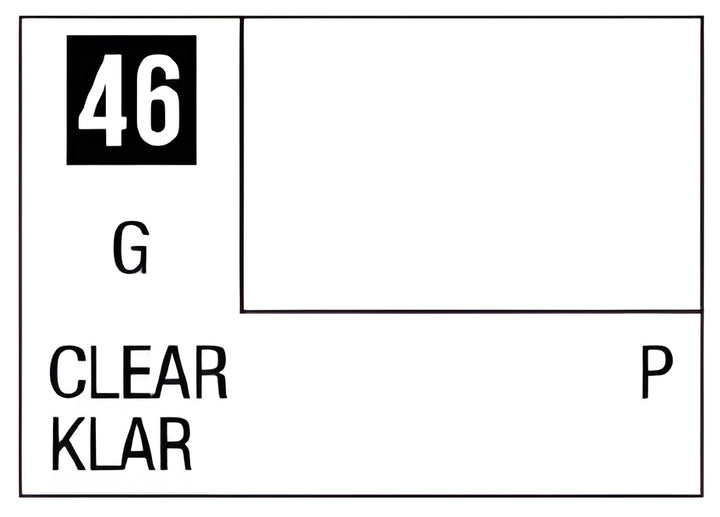 Mr Hobby Mr. Color 46 - Clear (Gloss/Primary)