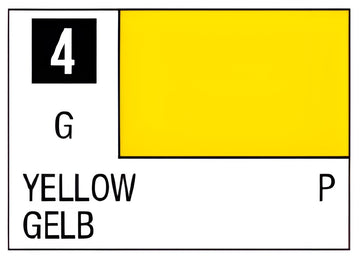 Mr Hobby Mr. Color 4 - Yellow (Gloss/Primary)
