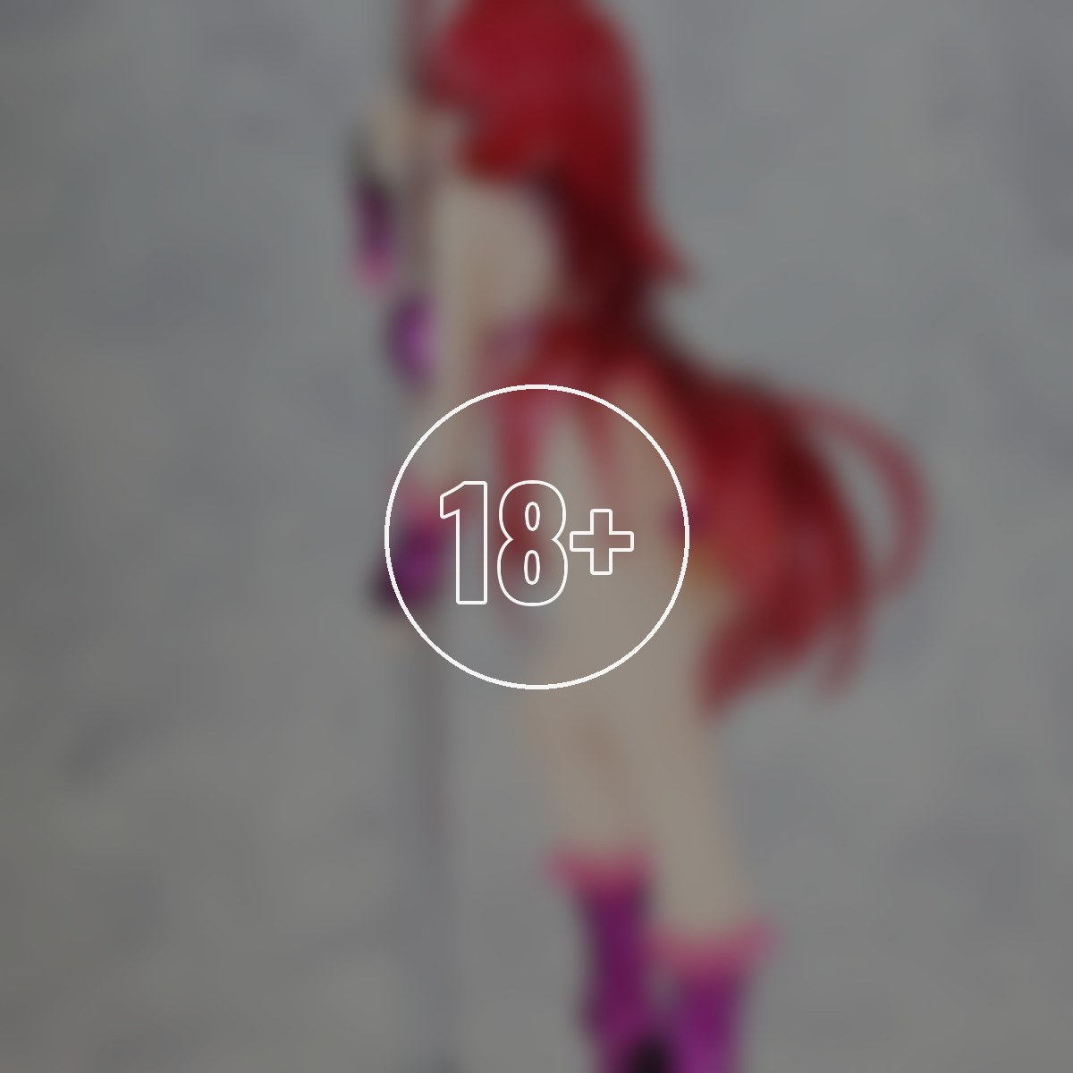 High School D x D - Rias Gremory Pole Dance ver. Purple Color - 18+ adults only cover
