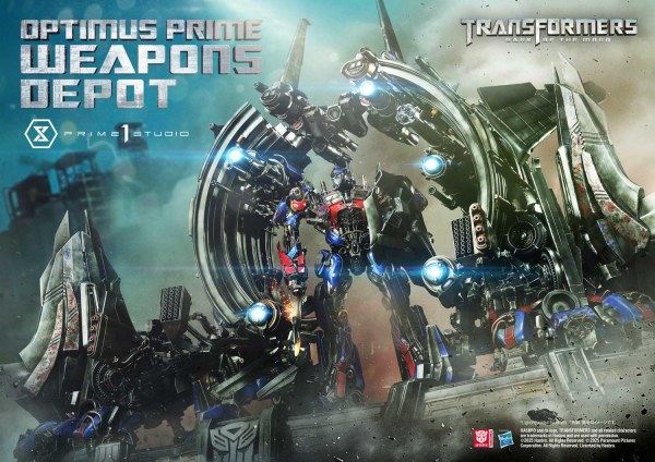 Prime 1 Studio Museum Masterline Transformers: Dark of the Moon (Film) Optimus Prime Weapons Depot(4582647121059)(4582647121059)