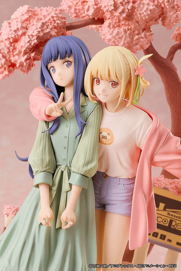 Lycoris Recoil Chisato Nishikigi &amp; Takina Inoue Spring Ver. Non-Scale Figure | 4534530998590