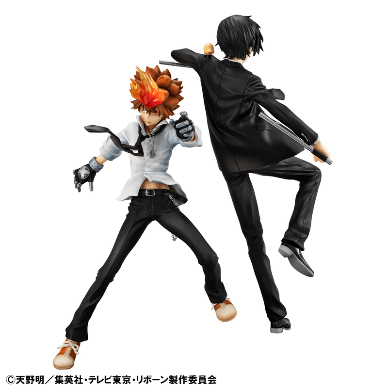 TAITO G.E.M. Series Katekyo Hitman Reborn! Tsunayoshi Sawada & Kyoya Hibari & Reborn set (Repeat) | 4535123845635