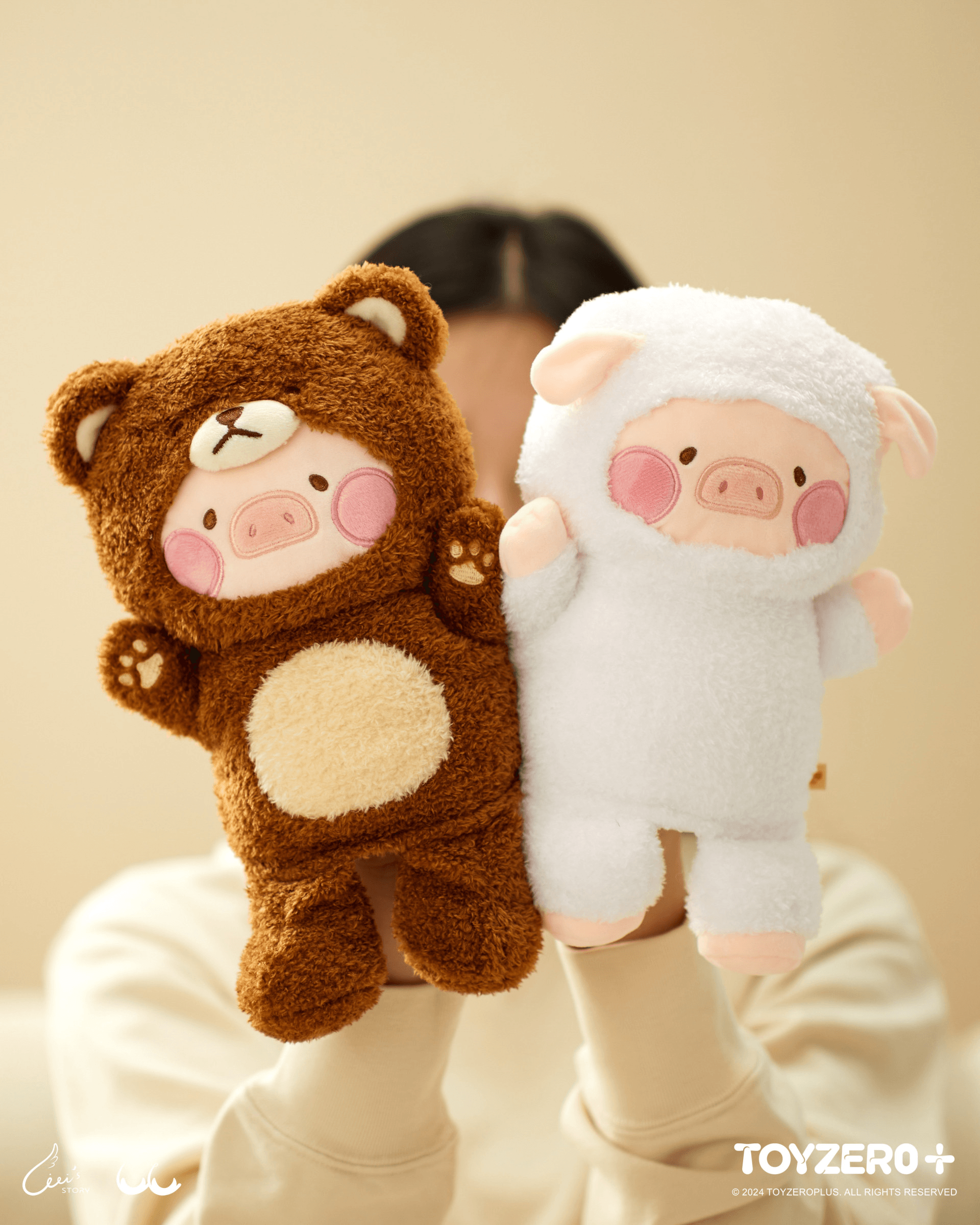 LuLu the Piggy Costume Series - Fluffy Hand Puppets (Sheep) | 781005758195