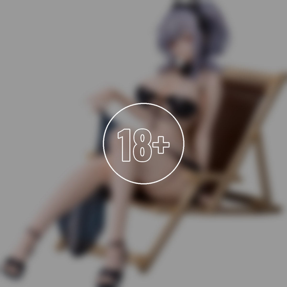 Azur Lane Giulio Cesare: High Tide Under the Sunlight Complete Figure - 18+ adults only cover