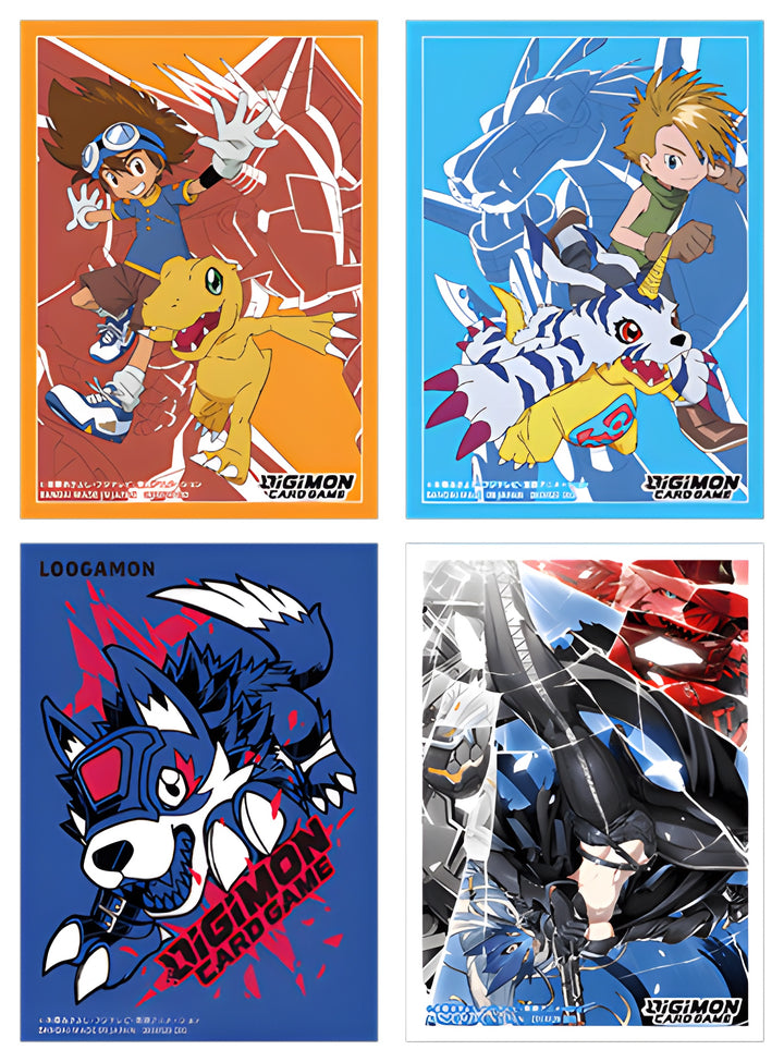 Digimon Sleeves Set 6 12CT Assortment