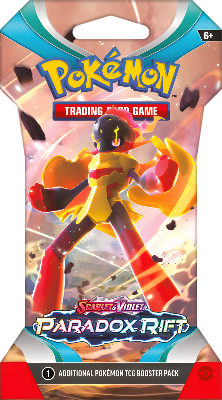 Sleeved Pokemon SV4 Paradox Rift Pack