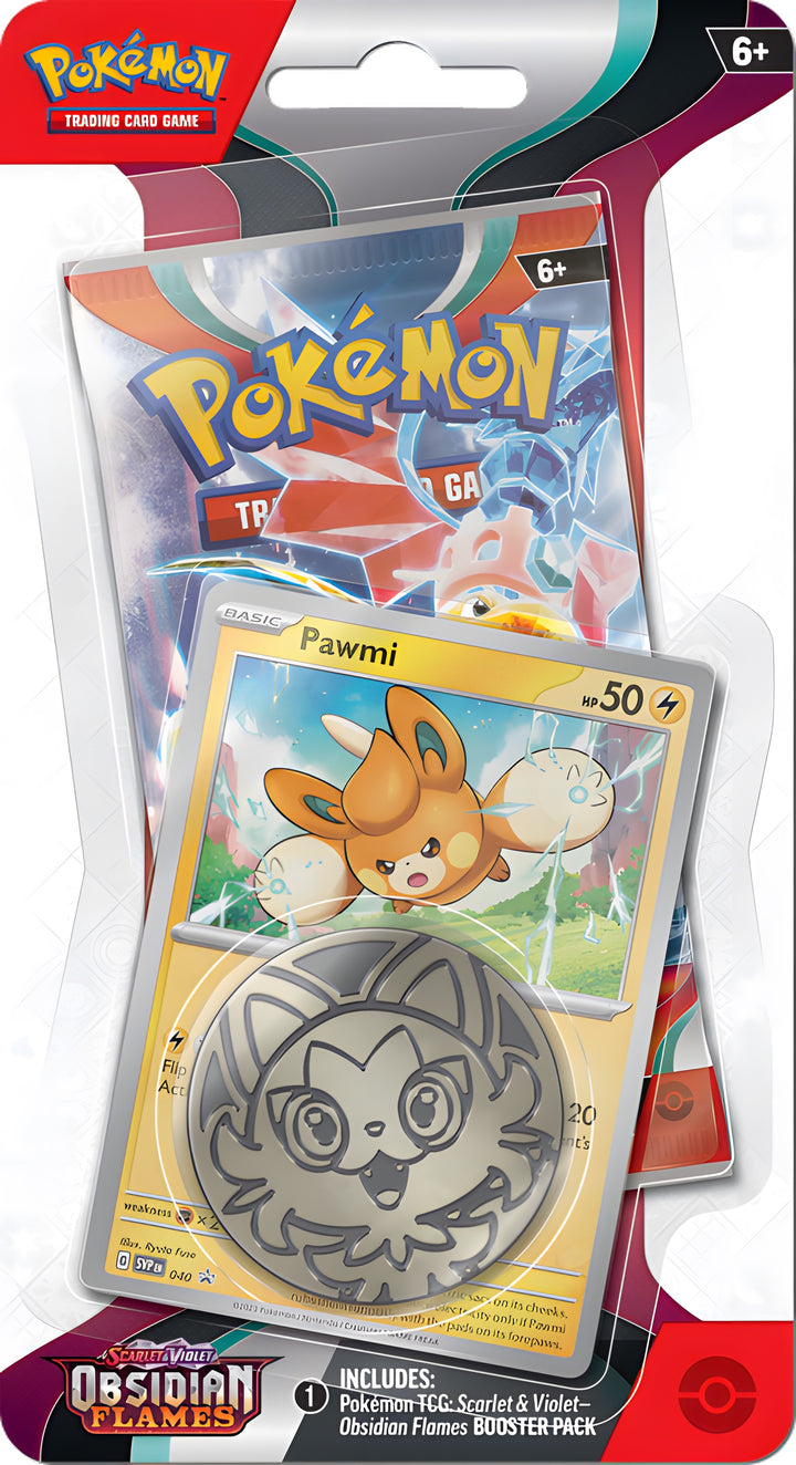 Pokemon SV3 Obsidian Flames Checklane Blister (288