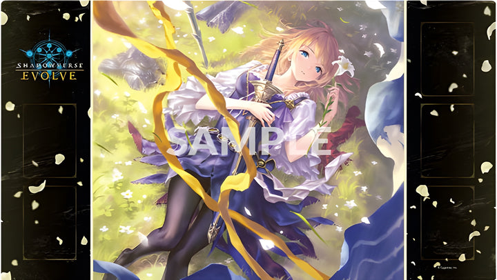 Playmat: Bushi Supplies Rubber Playmat- Shadowverse Evolve- Jeanne, Beacon of Salvation