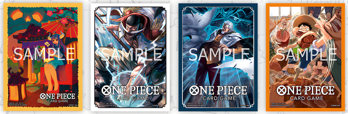 One Piece CG Sleeves Set 7 12CT Assortment