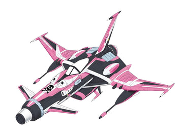 1/72 “Captain Harlock Space Pirate Dimension Voyage” Space Wolf SW-190 “Yuki Kei Special”