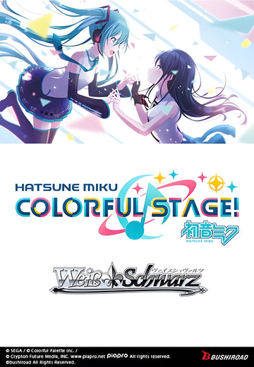 Weiss Schwarz: HATSUNE MIKU COLORFUL STAGE! Booster Display