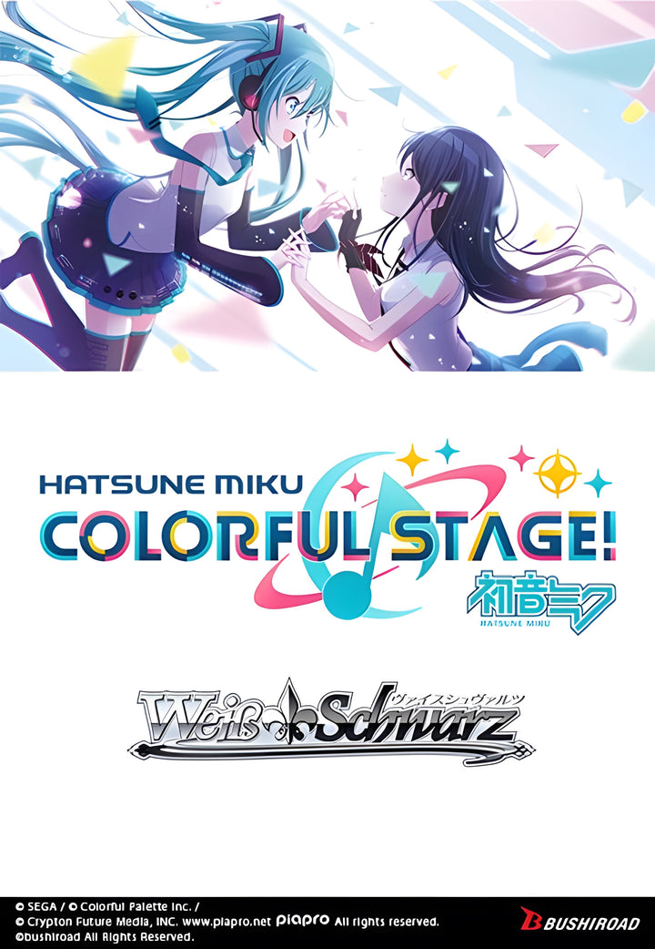 Weiss Schwarz: HATSUNE MIKU COLORFUL STAGE! Booster Display