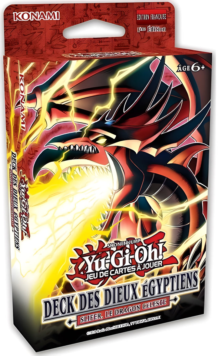 YGO French Egyptian God Decks Slifer UNLTD
