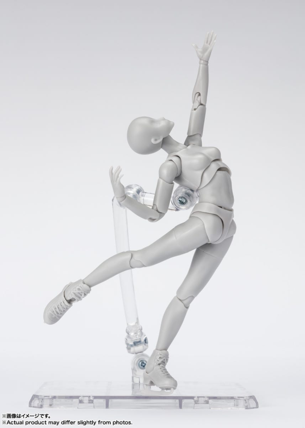 BANDAI Spirits Body-Chan -Sports- Edition DX Set (Gray Color ver.) , Tamashii Nations S.H.Figuarts(4573102649348)(4573102649348)
