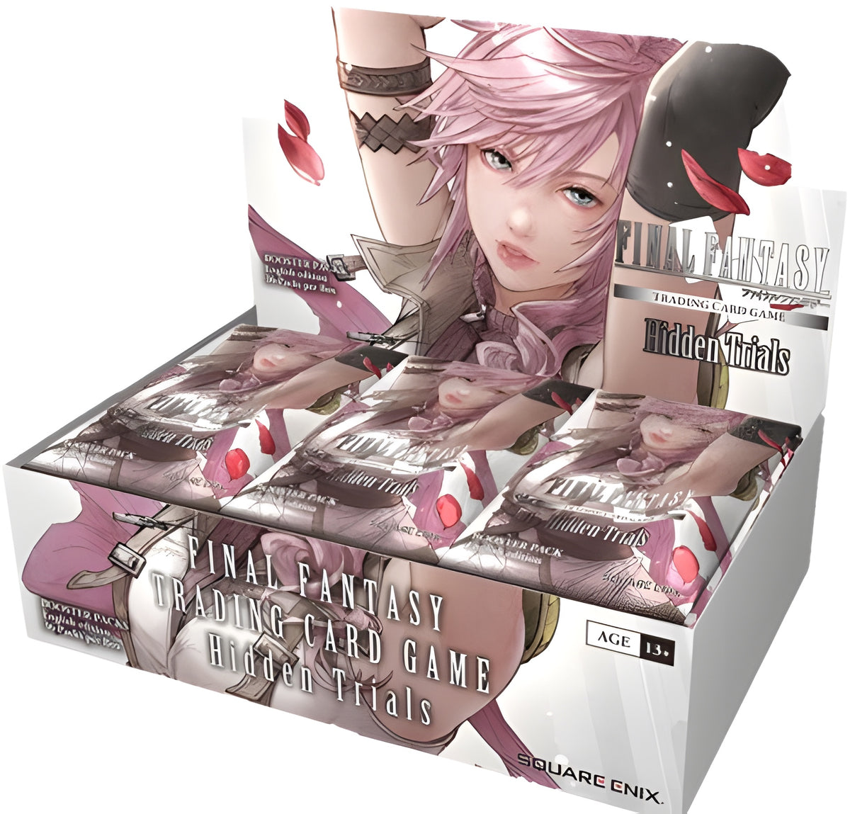 Final Fantasy TCG: Opus 23- Hidden Trials Booster Display