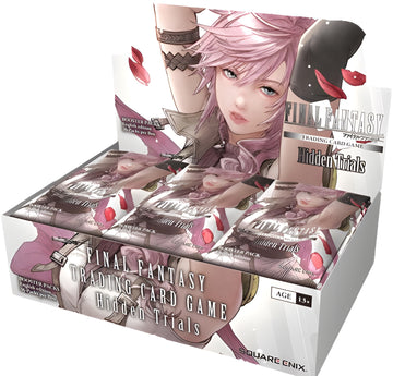 Final Fantasy TCG: Opus 23- Hidden Trials Booster Display