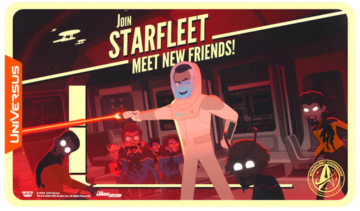 Universus CCG: Star Trek Lower Decks Challenger Series- Rutherford Playmat