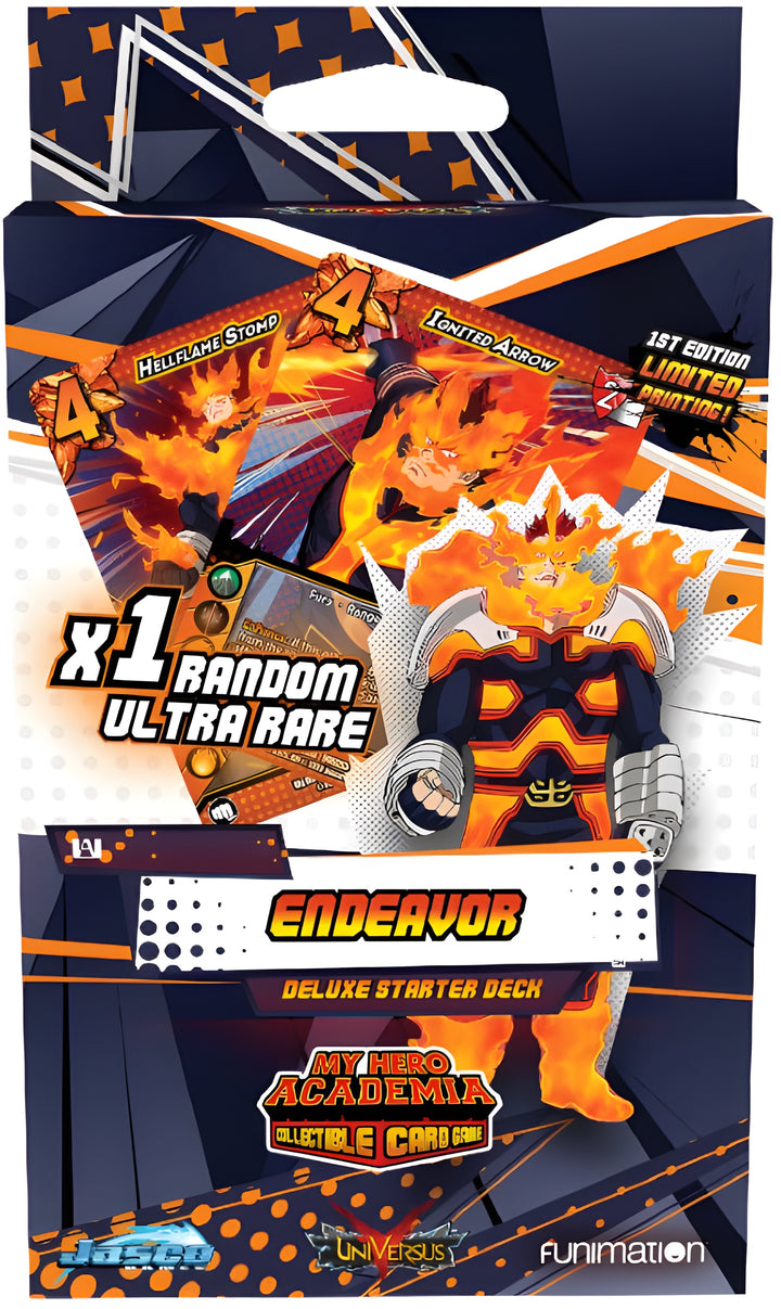 UniVersus CCG: Set 3- My Hero Academia Endeavor Deluxe Starter Deck