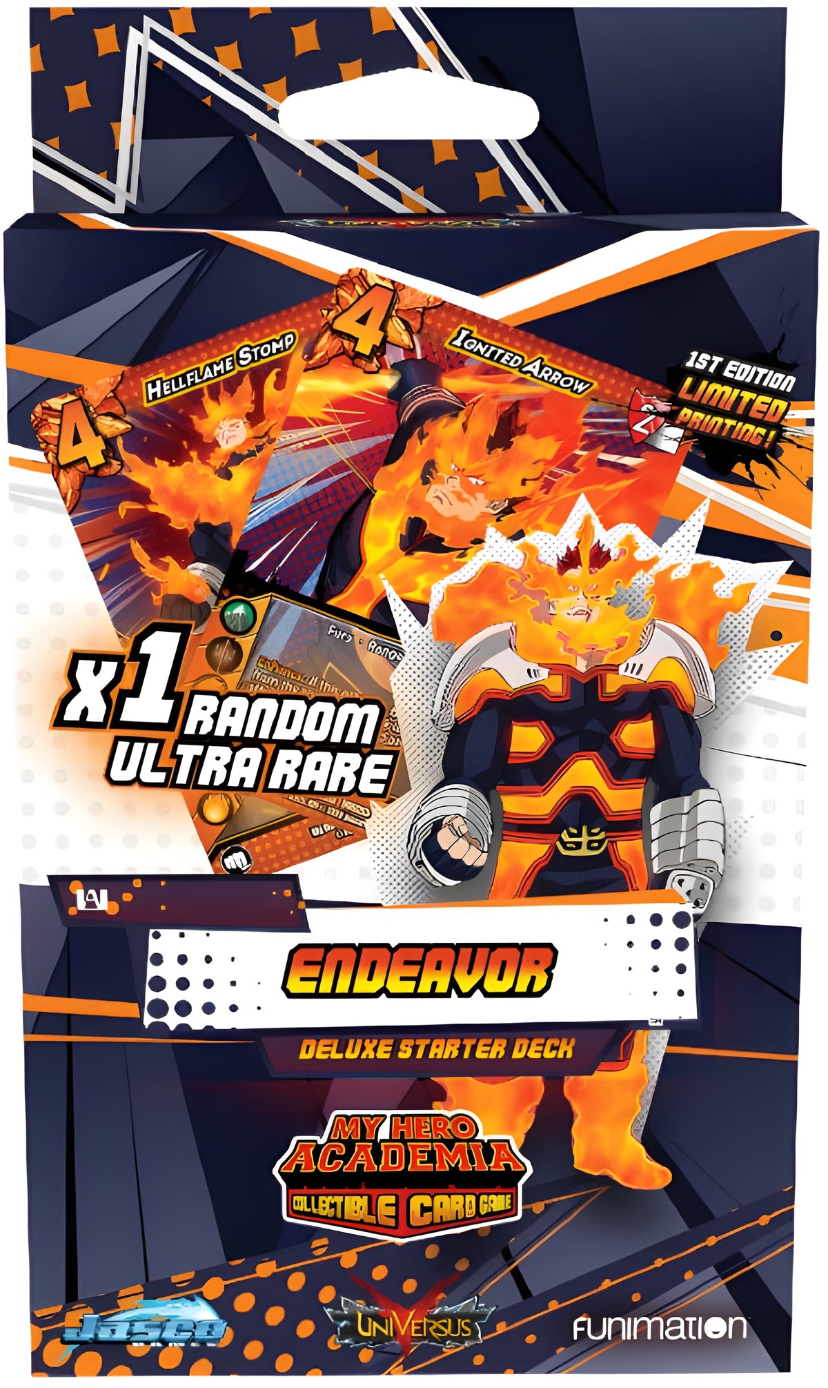 UniVersus CCG: Set 3- My Hero Academia Endeavor Deluxe Starter Deck