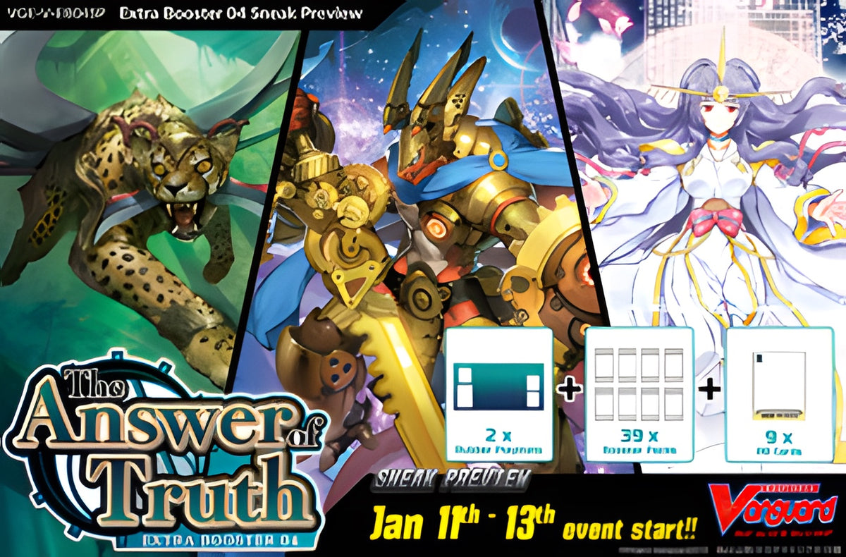 Cardfight Vanguard V: The Answer of Truth Extra Booster Sneak Preview Kit