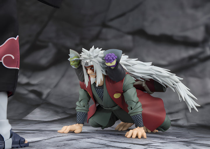 JIRAIYA -Hidden Leaf Heroic Master Sage- (Sage Mode Set) "NARUTO", TAMASHII NATIONS S.H.Figuarts