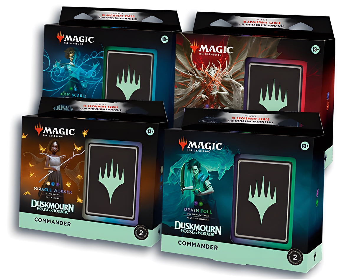 MTG: Duskmourn Commander Deck Display
