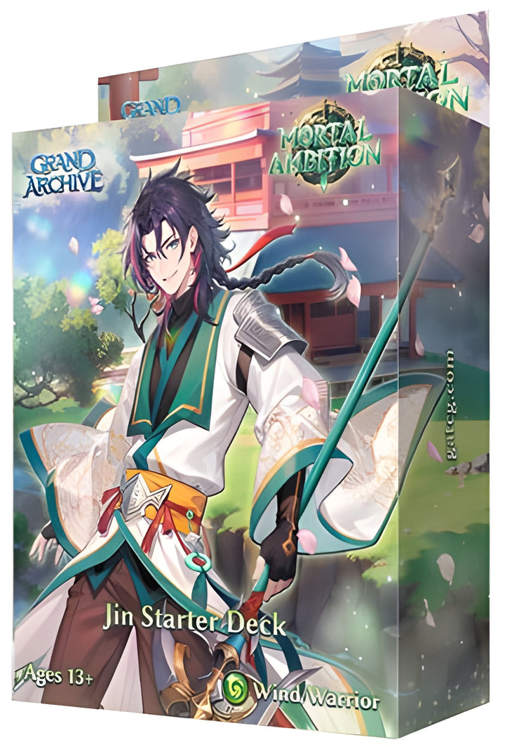 Grand Archive TCG Mortal Ambition Jin Starter Display