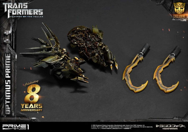 Prime 1 Studio Museum Masterline Transformers: Revenge of the Fallen (Film) Optimus Prime EX Bonus Version(4582535943442)(4582535943442)