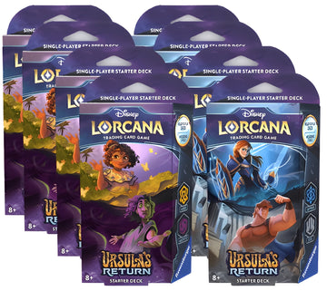Disney Lorcana: Ursula's Return Starter Deck Display