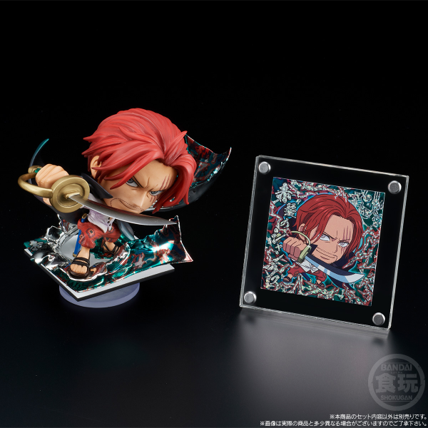 BANDAI One Piece Niformation Tsukuru Figure Shanks "One Piece", Bandai Shokugan Niformation | 4570117923104