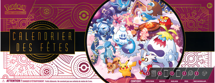 Pokemon French Holiday Calendar 2025