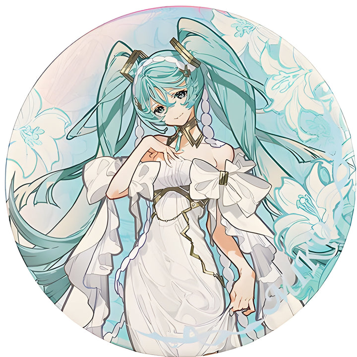 Hatsune Miku feat. Yoneyama Mai Extra Large Pinback Button