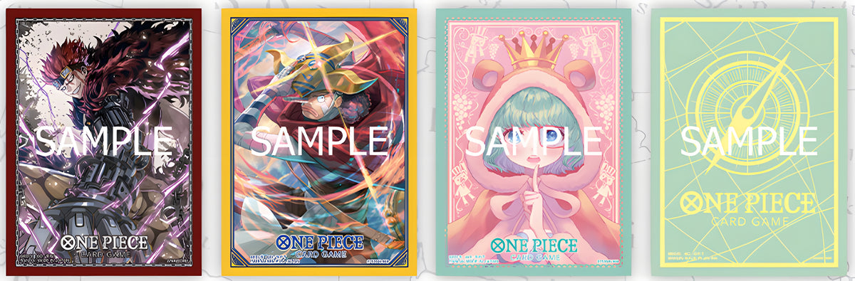 One Piece CG Sleeves Set 9 12CT Assortment