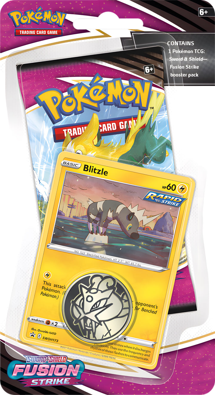 Pokemon TCG: Sword & Shield 03 Darkness Ablaze Checklane Blister Display