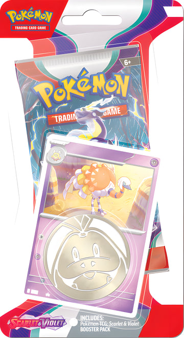Pokemon TCG: Scarlet & Violet 07 Stellar Crown- Checklane Blister Display