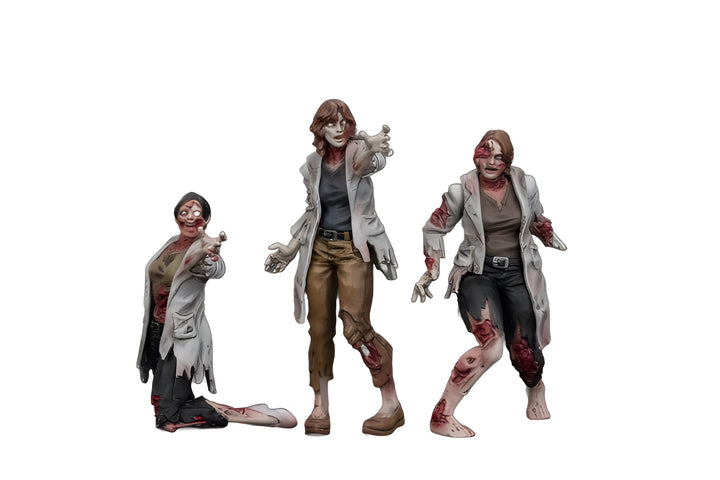 Dark Source Zombie Figure Scientists (Female)