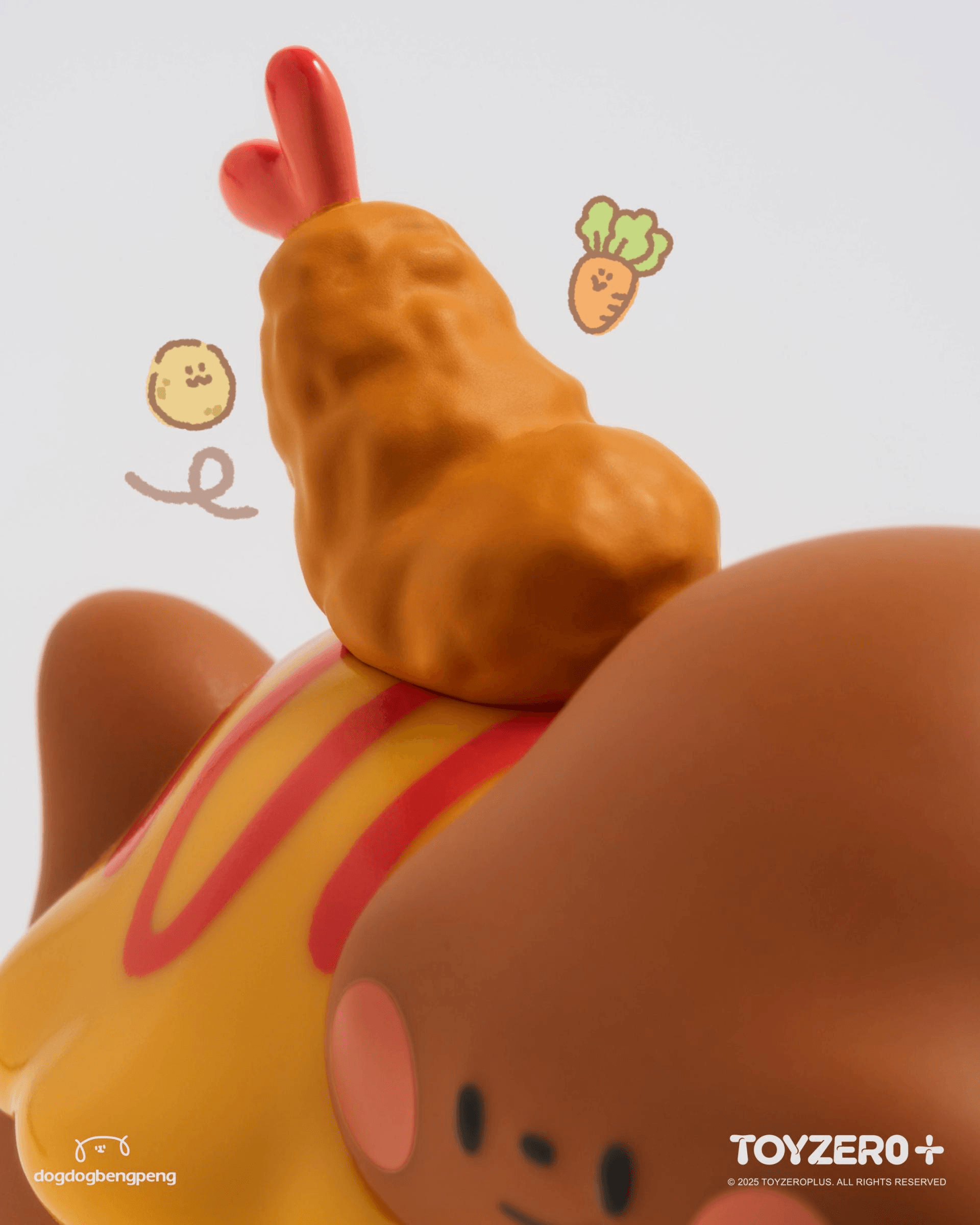 Foodie Dinosaur - Mini Fuji Fried Shrimp Curry Rice | 6972607335066