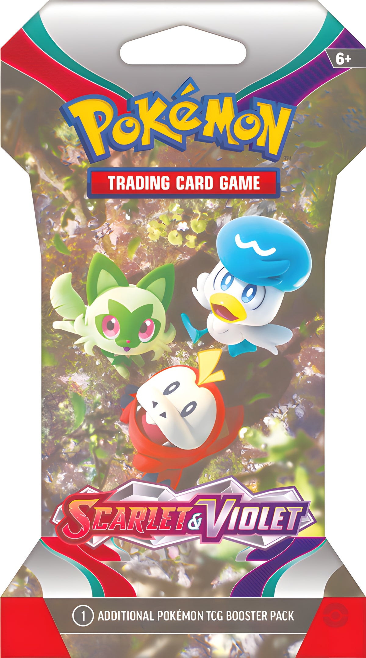 Sleeved Pokemon SV1 Scarlet and Violet Pack