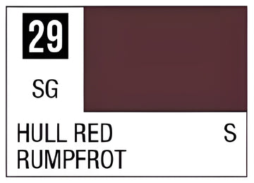 GSI Creos Mr. Color 29 - Hull Red (Semi-Gloss/Ship)