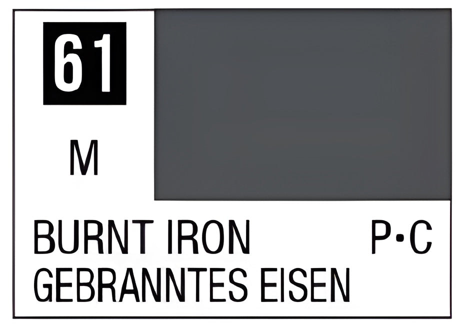 GSI Creos Mr. Color 61 - Burnt Iron (Metallic/Primary Car)